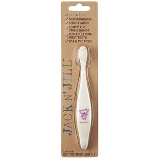 Jack N Jill Jack N Jill Bio toothbrush koala extra soft 1 Stuks