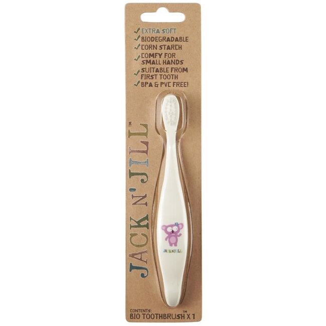 Jack N Jill Bio toothbrush koala extra soft 1 Stuks