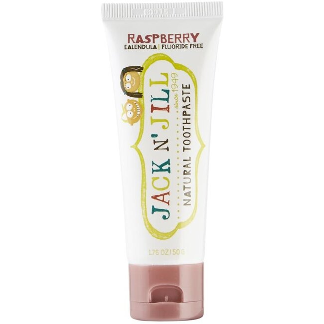 Jack N Jill Natural toothpaste raspberry 50 Gram