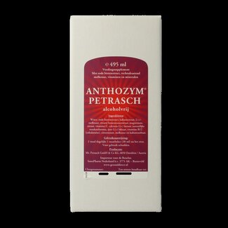 Petrasch Petrasch Anthozym alcoholvrij 495 Milliliter