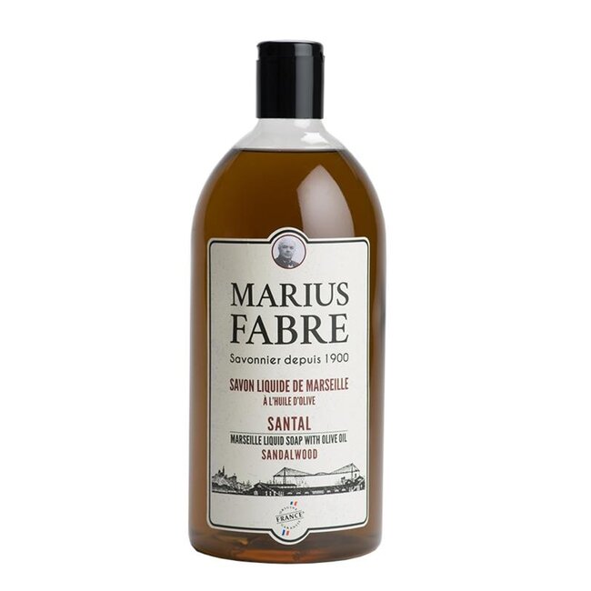 Marius Fabre Zeep navulling sandelhout 1 Liter