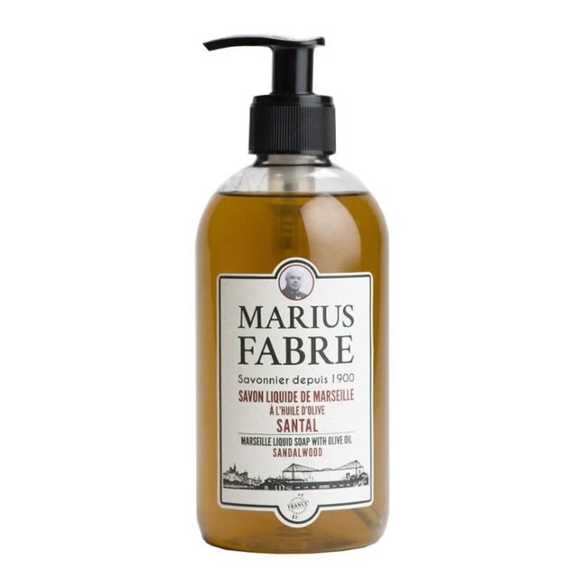 Marius Fabre Zeep sandelhout met pomp 400 Milliliter