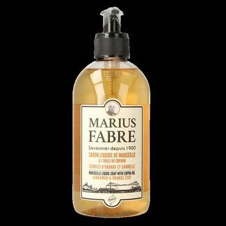 Marius Fabre Savon Marius Fabre orange cannelle avec pompe 400 ml