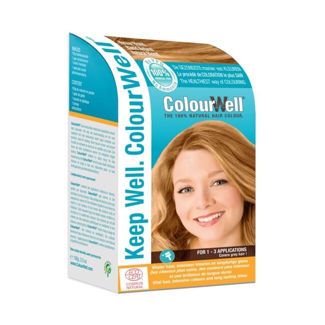 Colourwell 100% Natuurlijke haarkleur natuur blond 100 Gram
