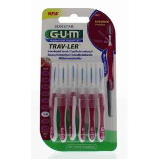 GUM GUM Trav-ler ragers 1.4mm 6 Stuks