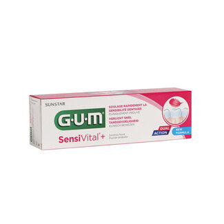 GUM GUM Sensivital+ tandpasta 75 Milliliter