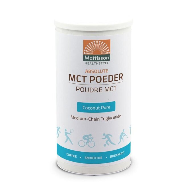 Mattisson MCT Poeder coconut pure 160 Gram