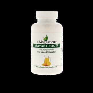 Livinggreens Livinggreens Vitamine C 1000mg TR 90 Tabletten