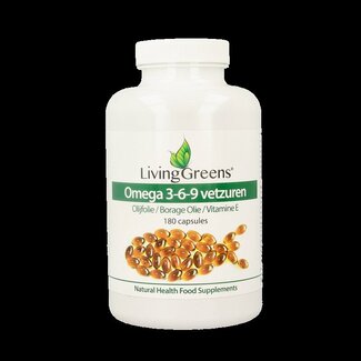 Livinggreens Complexe Livinggreens Oméga 3-6-9 180 Capsules