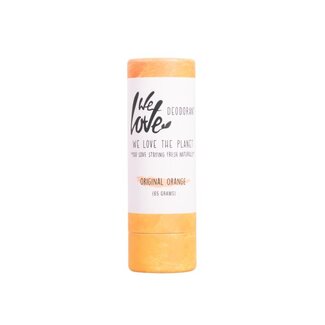 We Love We Love 100% Natural deodorant stick original orange 65 Gram