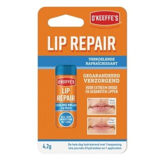 O'Keeffe's O'Keeffe's Lip repair verkoelende lippenbalsem 4.2 Gram