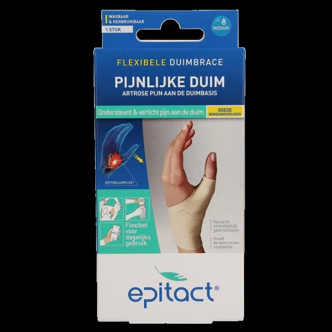 Epitact Duim orthese dag rechts maat M 1 Stuks - VitAdvice BV