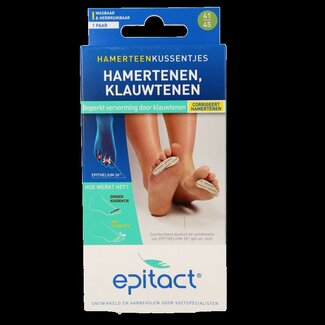 Epitact Epitact Hamertenen maat 41/45 2 Stuks