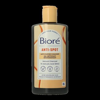 Biore Biore Anti spot cleanser houtskool 200 Milliliter