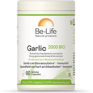 Be-Life Be-Life Garlic 2000 bio 60 Softgels