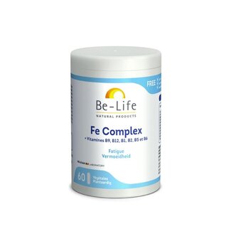 Be-Life Be-Life IJzer complex 60 Softgels