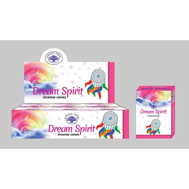 Green Tree Kegelwierook dream spirit 10 Stuks