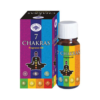 Green Tree Green Tree Geurolie 7 chakras 10 Milliliter