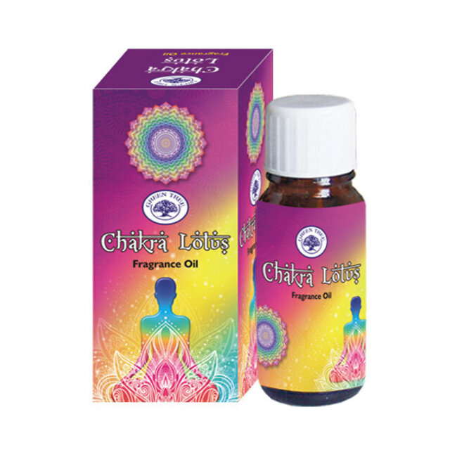 Green Tree Geurolie chakra lotus 10 Milliliter