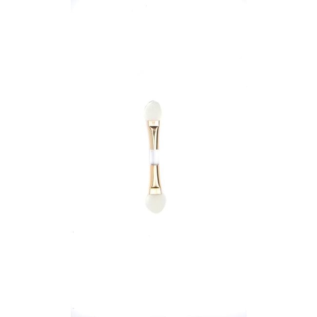 Eyeshadow applicator/penseel dubbel 1 Stuks