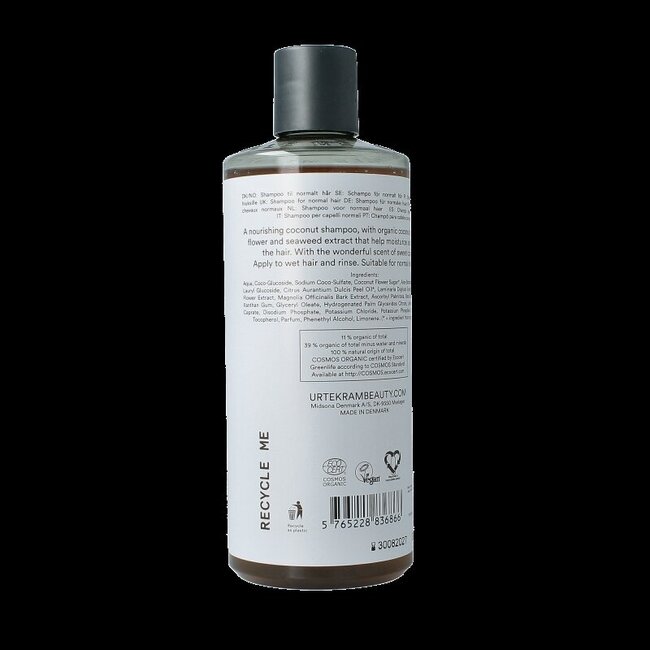 Urtekram Shampoo kokosnoot 500 Milliliter