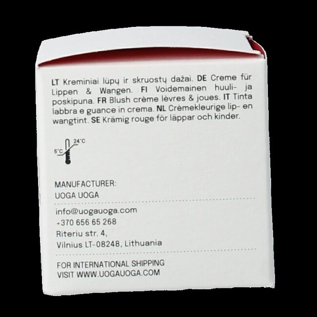 Uoga Uoga Lip & Cheek 602 Apricot 6 ml