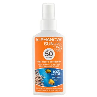 Alphanova Sun Alphanova Sun Sun spray vegan SPF50 125 Gram