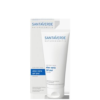 Santaverde Santaverde Aloe vera pure gel parfumvrij 100 Milliliter