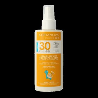 Alphanova Sun Alphanova Sun Sun bio kids spray SPF30 vegan 125 Milliliter