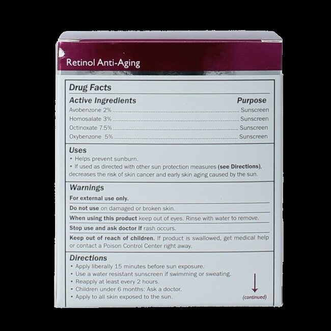 Retinol Day cream SPF20 48 Gram