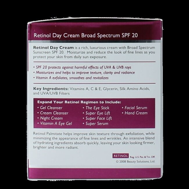 Crème de jour au rétinol SPF 20 48 g