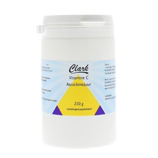 Clark Clark Vitamine C ascorbine zuur 250 Gram