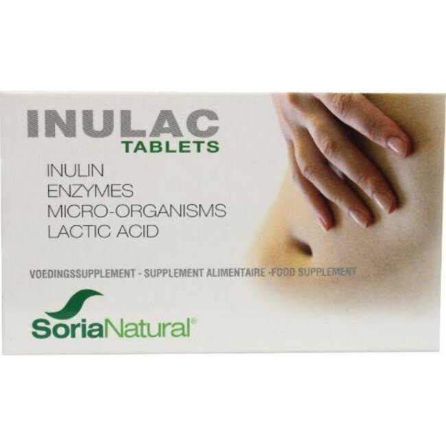 Soria Natural Inulac 30 Zuigtabletten