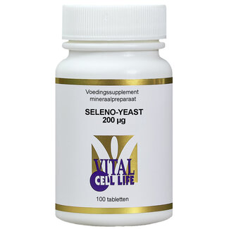 Vital Cell Life Vital Cell Life Seleno yeast 200 mcg 100 Tabletten