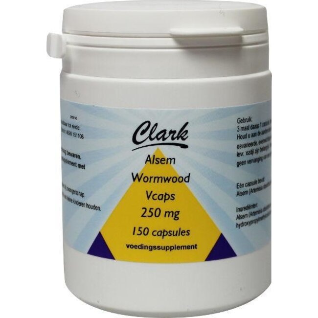 Clark Alsem/wormwood 150 Vegetarische capsules