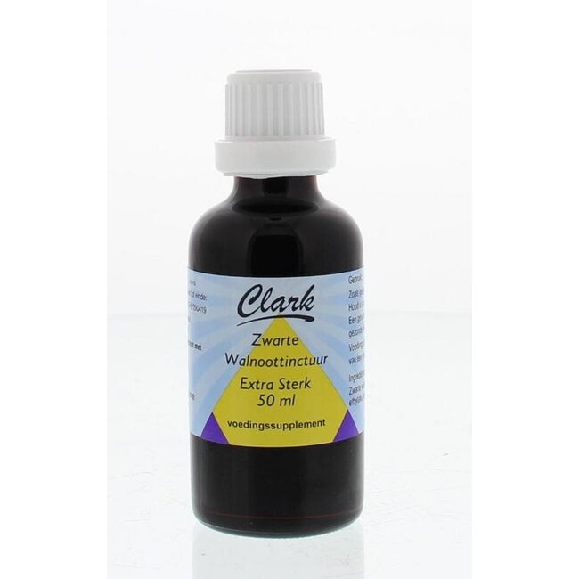 Clark Zwarte walnoottinctuur extra sterk 50 Milliliter