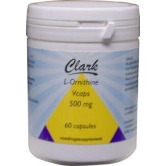 Clark Clark L-Ornithine 60 Vegetarische capsules