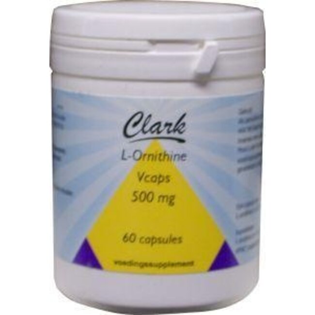 Clark L-Ornithine 60 Vegetarische capsules