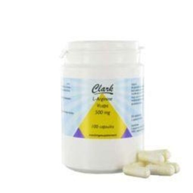 L-Arginine 500mg 100 Vegetarische capsules