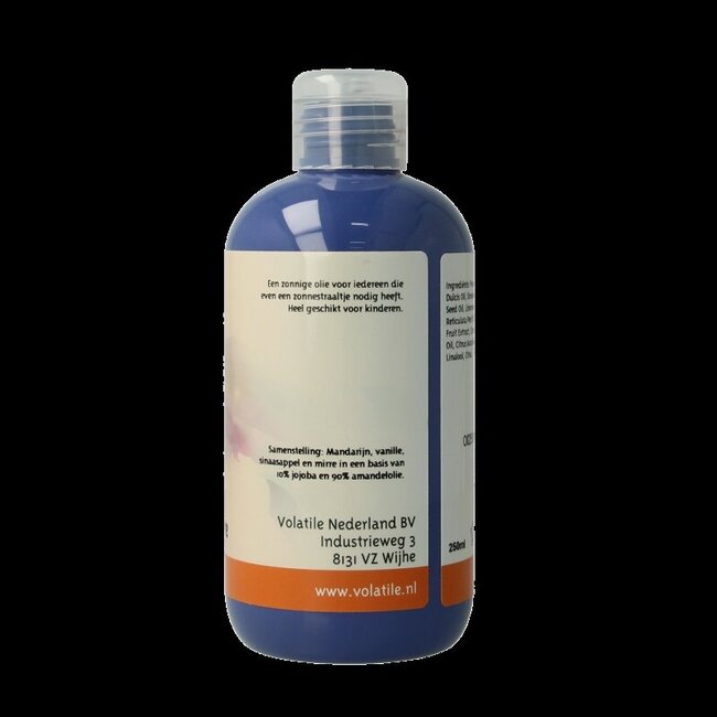 Huile de massage Volatile Chaleur Solaire mandarine myrrhe 250 ml