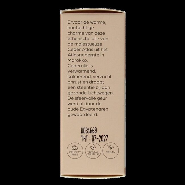 Volatile Cèdre de l'Atlas 5 ml
