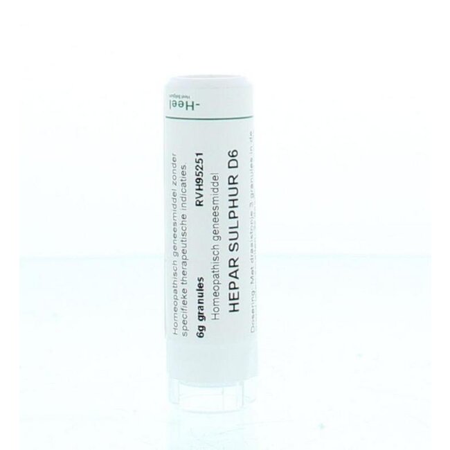 Homeoden Heel Hepar sulphur D6 6 Gram