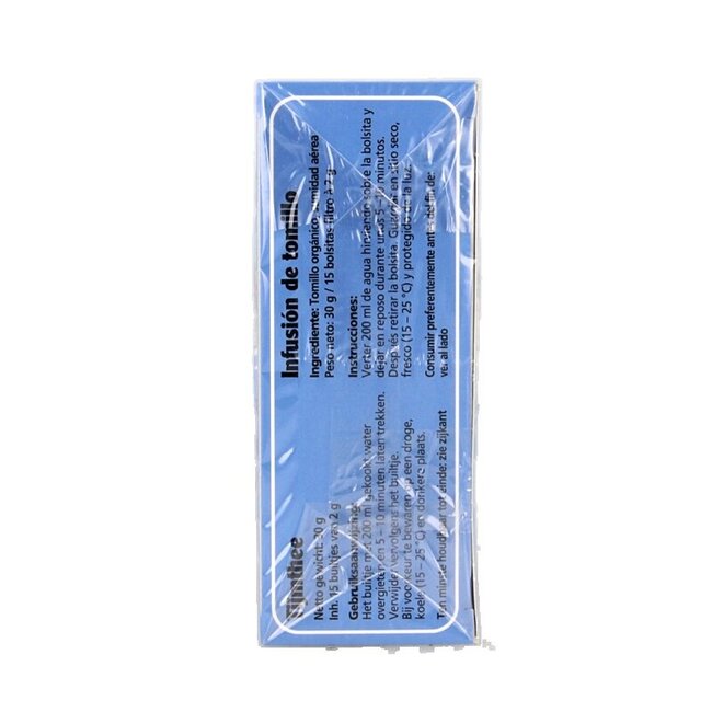 Salus Infusion au thym bio 15 sachets