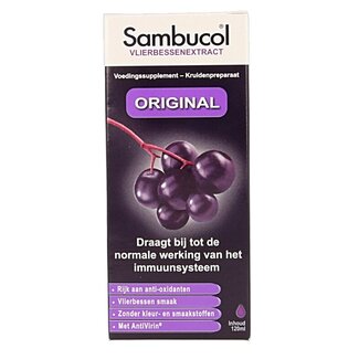 Sambucol Sambucol Vlierbessensiroop original 120 Milliliter