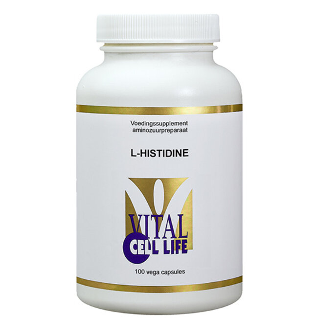 Vital Cell Life L-Histidine 500mg 100 Capsules