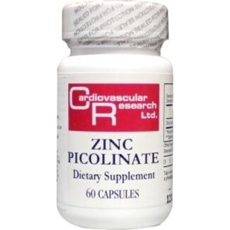 Cardio Vasc Res Cardio Vasc Res Picolinate de Zinc 25 mg 60 Gélules