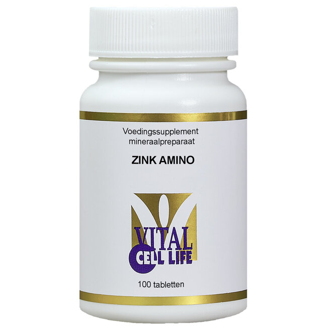Vital Cell Life Zink amino 15mg 100 Tabletten