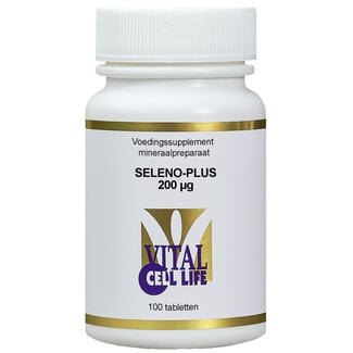 Vital Cell Life Vital Cell Life Seleno plus sélénométhionine 200 mcg 100 comprimés