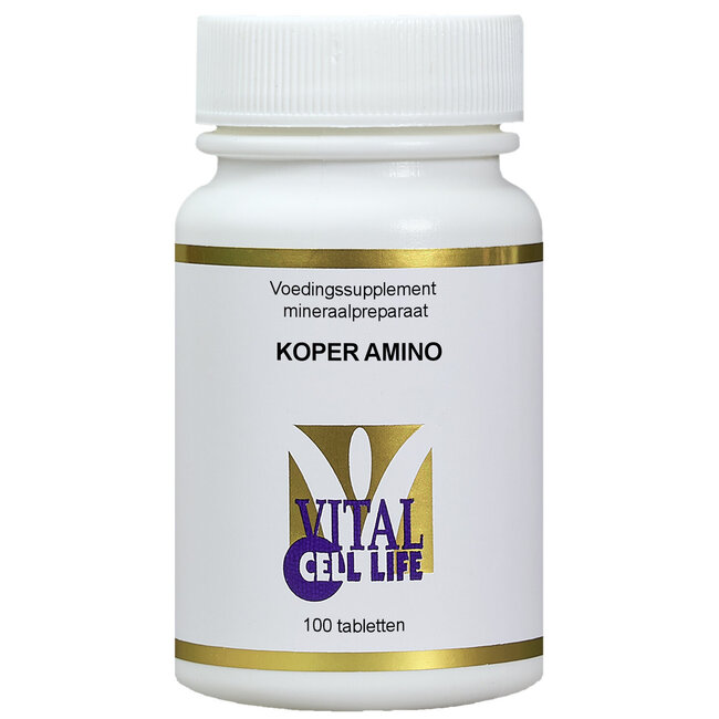 Vital Cell Life Koper amino 2mg 100 Tabletten