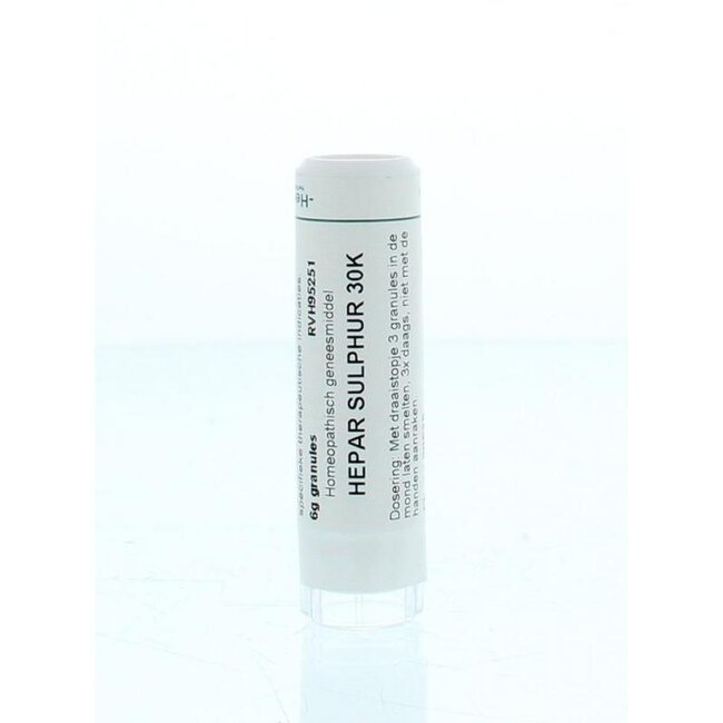 Homeoden Heel Hepar Sulphur 30K 6 Gram